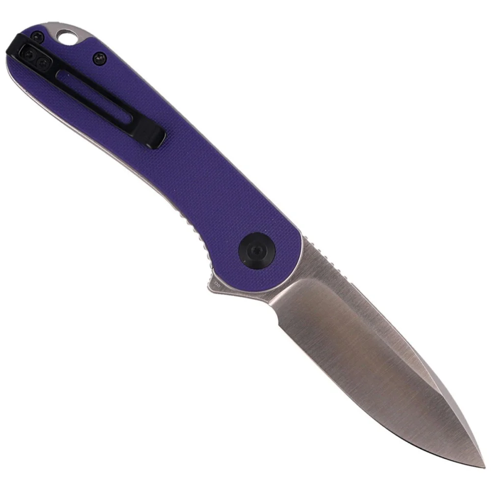 Nóż składany CIVIVI Elementum Flipper Purple G10, Satin Finish (C907V) 3 Nóż składany CIVIVI Elementum Flipper Purple G10, Satin Finish (C907V)