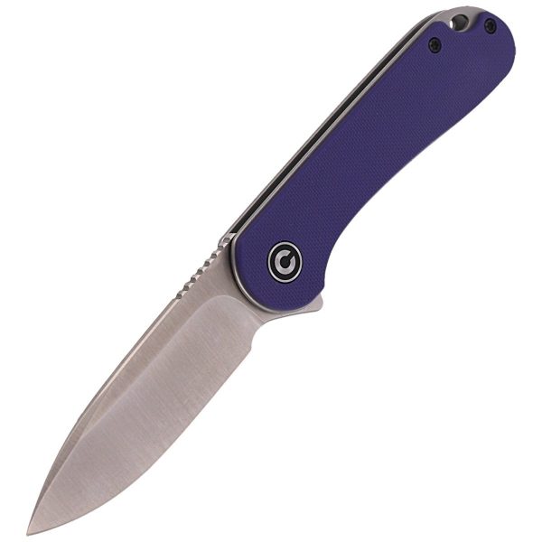 Nóż składany CIVIVI Elementum Flipper Purple G10, Satin Finish (C907V)-7