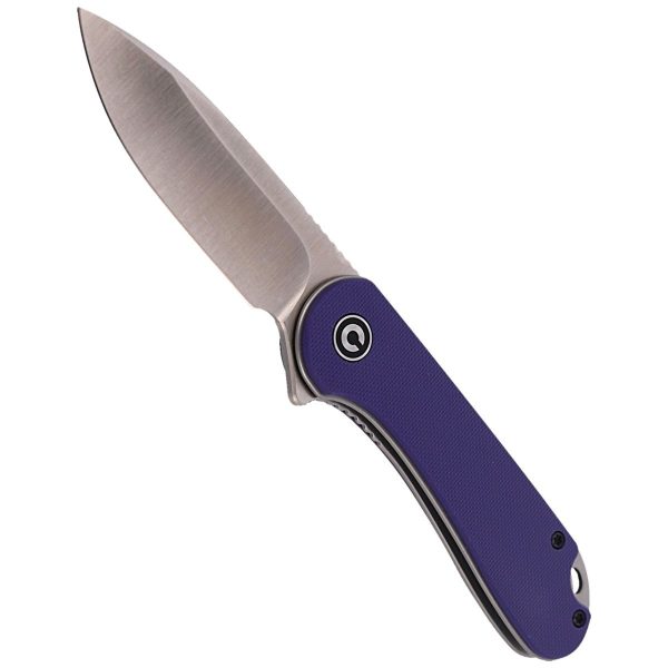 Nóż składany CIVIVI Elementum Flipper Purple G10, Satin Finish (C907V)-5
