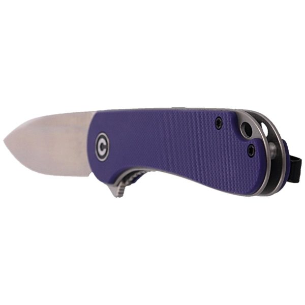 Nóż składany CIVIVI Elementum Flipper Purple G10, Satin Finish (C907V)-6