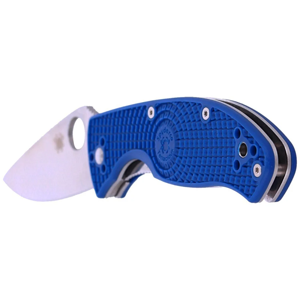 Nóż składany Spyderco Tenacious Lightweight Blue FRN, Satin CPM S35VN by Eric Glesser (C122PBL) 5 Nóż składany Spyderco Tenacious Lightweight Blue FRN, Satin CPM S35VN by Eric Glesser (C122PBL)