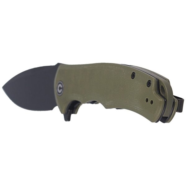 Nóż składany Civivi Praxis OD Green G10, Black Stonewashed 9Cr18MoV (C803F)-6