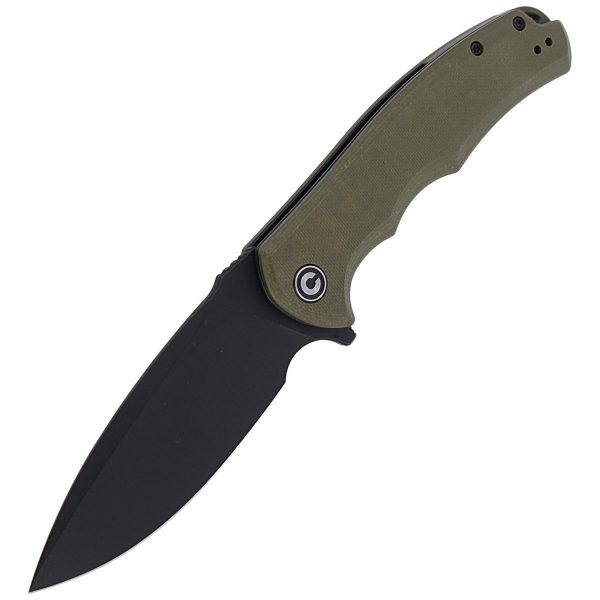 Nóż składany Civivi Praxis OD Green G10, Black Stonewashed 9Cr18MoV (C803F)-7