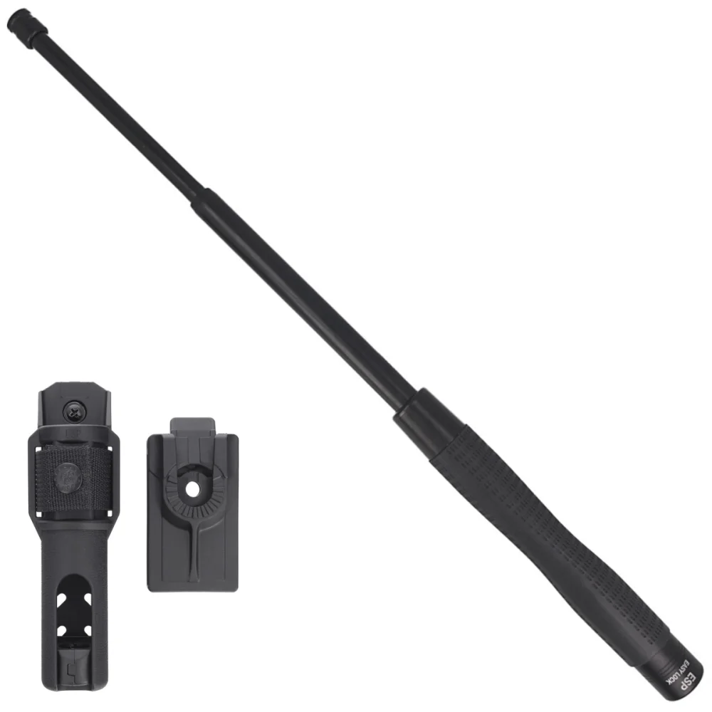 Pałka teleskopowa hartowana ESP Ergonomic Easy Lock 20'' (ExBT-20HE-BK BHT-55) 1 Pałka teleskopowa hartowana ESP Ergonomic Easy Lock 20” (ExBT-20HE-BK BHT-55)