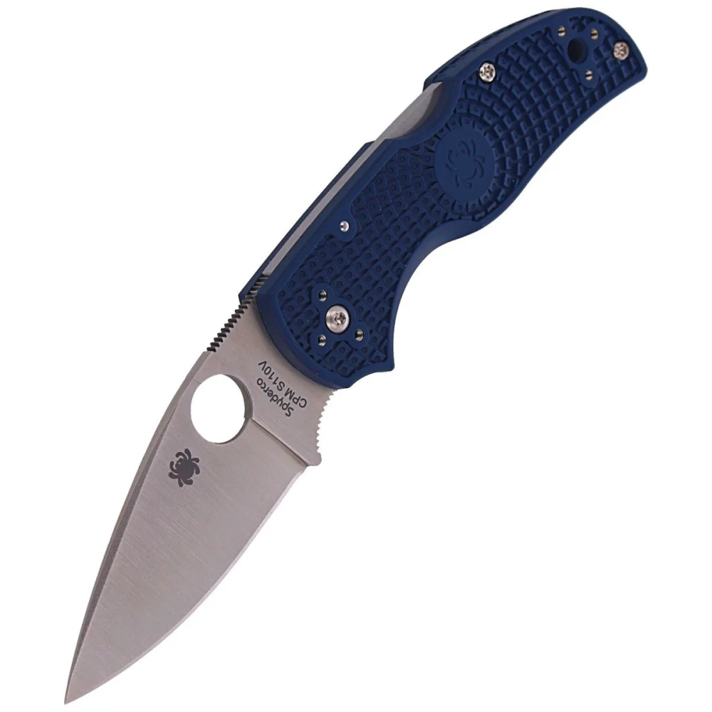 Nóż składany Spyderco Native 5 Dark Blue FRN, Satin CPM S110V by Sal Glesser (C41DBL5)