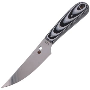 Nóż Spyderco Bow River Black/Gray G10, Satin 8Cr13MoV by Phil Wilson (FB46GP)-1