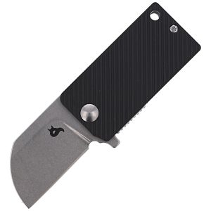 Nóż składany BlackFox B.key Black Aluminium, Stone Washed by Beric Design (BF-750)-1