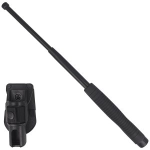 Pałka teleskopowa hartowana ESP Ergonomic 18'' z Fobus Paddle (ExB-18HE-BK BH-24)-1