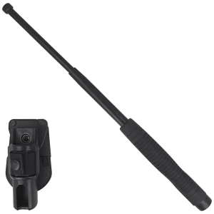 Pałka teleskopowa hartowana ESP Ergonomic 18” z Fobus Paddle (ExB-18HE-BK BH-24)