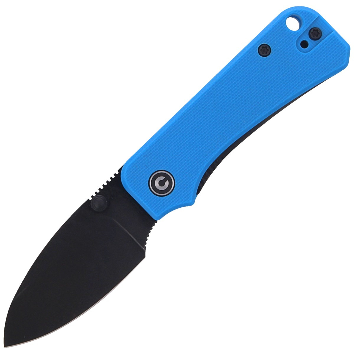 Baby Banter Blue G10, Black Stonewashed mniejszy i lżejszy folder projektu Bena Petersena. Posiada wiele tych samych przemyślanych elementów konstrukcyjnych co pełnowymiarowy oryginał Banter, ale waży mniej i jest o wiele tańszy... - LifeGun.pl Nóż składany CIVIVI Baby Banter Blue G10, Black Stonewashed by Ben Petersen (C19068S-3)-1