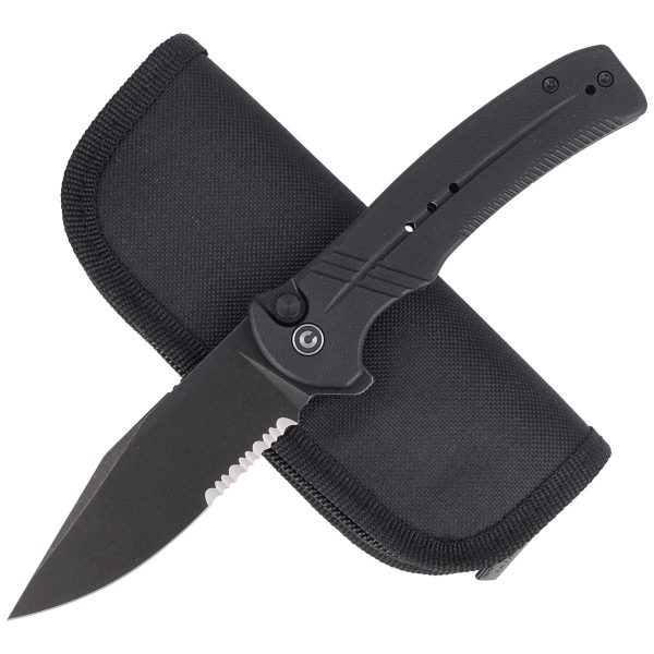Nóż składany CIVIVI Cogent Black G10, Black Stonewashed (C20038E-1)-2