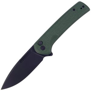 Nóż składany Civivi Conspirator Green Micarta, Black Stonewashed (C21006-2)-1