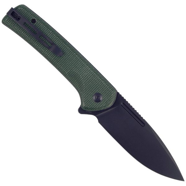 Nóż składany Civivi Conspirator Green Micarta, Black Stonewashed (C21006-2)-3