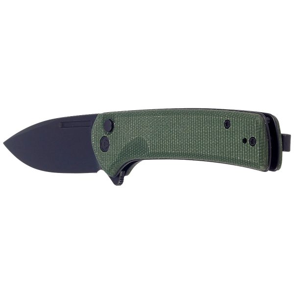 Nóż składany Civivi Conspirator Green Micarta, Black Stonewashed (C21006-2)-6