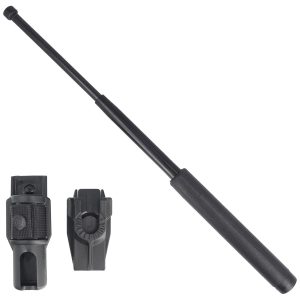 Pałka teleskopowa hartowana ESP 18'' leather-imitation grip (ExB 18HL-BK BH-54HL)-1
