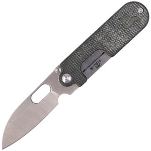 Nóż składany BlackFox Bean Gen2 Green Micarta, Satin by Panchenko (BF-719 MI)-1