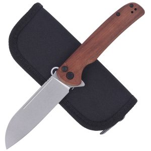 Nóż CIVIVI Chevalier Cuibourtia Wood, Stonewashed (C20022-3)-2