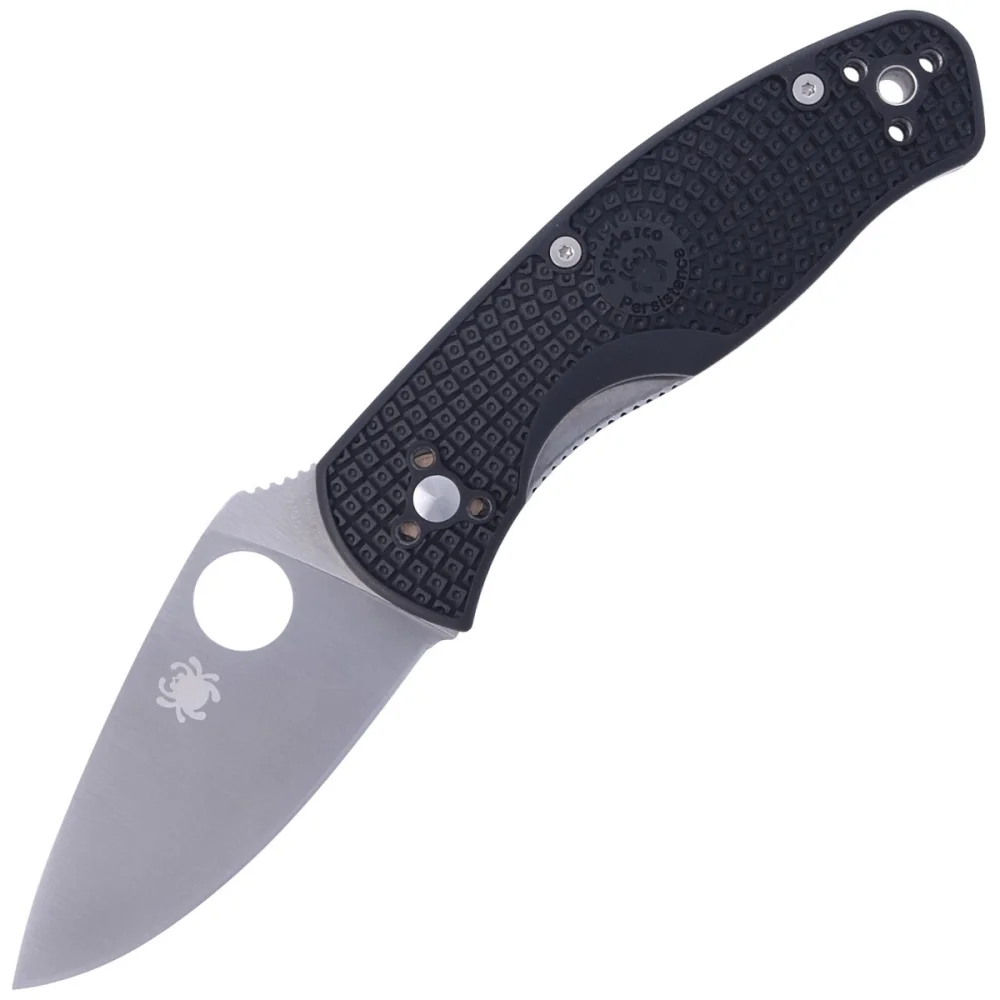 Nóż składany Spyderco Persistence Lightweight FRN Black, Plain 8Cr13MoV (C136PBK) 1 Nóż składany Spyderco Persistence Lightweight FRN Black, Plain 8Cr13MoV (C136PBK)