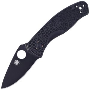 Nóż składany Spyderco Persistence Lightweight Black FRN, Black 8Cr13MoV by Eric Glesser (C136PBBK)-1