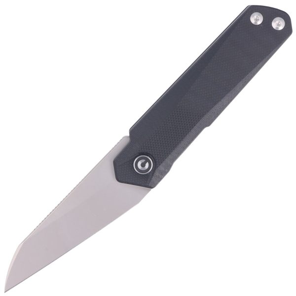 Nóż składany Civivi Ki-V Plus G10 Black, Silver Bead Blasted Nitro-V by Ostap Hel (C20005B-1)-1