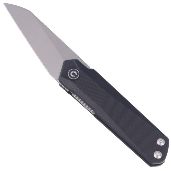 Nóż składany Civivi Ki-V Plus G10 Black, Silver Bead Blasted Nitro-V by Ostap Hel (C20005B-1)-5