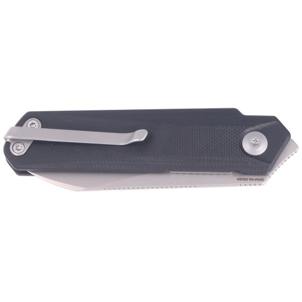 Nóż składany Civivi Ki-V Plus G10 Black, Silver Bead Blasted Nitro-V by Ostap Hel (C20005B-1)-8