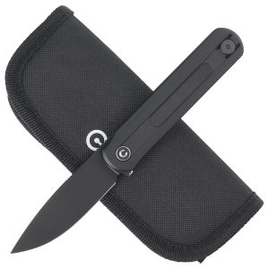 Nóż składany Civivi Foldis Black G10, Black Stonewashed Nitro-V by Ostap Hel (C21044-3)-2
