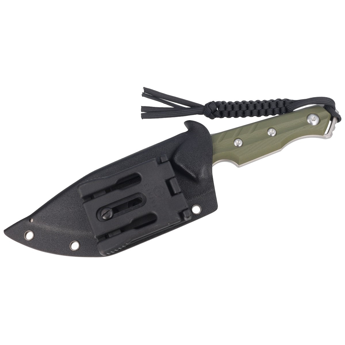 Maxwell OD Green G10, Stonewashed, duży nóż ze stałą głownią typu spear point. Fabryczna wersja customowego noża Lontre, zaprojektowana przez polskiego knifemakera, Macieja Torbe. Doskonale sprawdzi się jako nóż taktyczny czy outdoorowy! - LifeGun.pl Nóż Civivi Maxwell OD Green G10, Stonewashed D2 by Maciej Torbé (C21040-2)-3