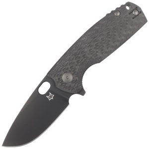 Nóż składany FOX Core Black Carbon Fiber, PVD Elmax by Jesper Voxnæs (FX-604 CF)-1