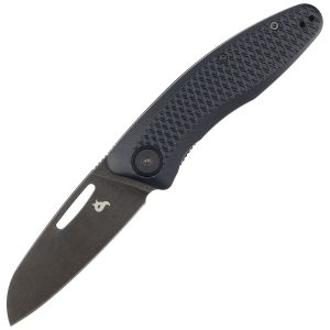 Nóż składany BlackFox Feresa BlackAluminium, Black Stone Washed D2 by Grigorii Matveev (BF-762 BB)-1
