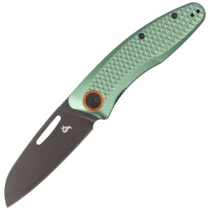 Nóż składany BlackFox Feresa OD GreenAluminium, Black Stone Washed D2 by Grigorii Matveev (BF-762 OD)-1