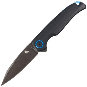 Nóż składany BlackFox Argus Black G10, Black Stone Washed D2 by Grigorii Matveev (BF-760)-1