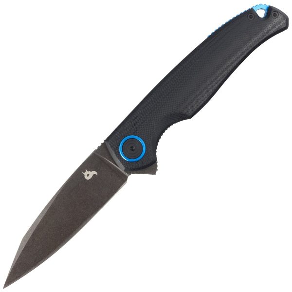 Nóż składany BlackFox Argus Black G10, Black Stone Washed D2 by Grigorii Matveev (BF-760)-1