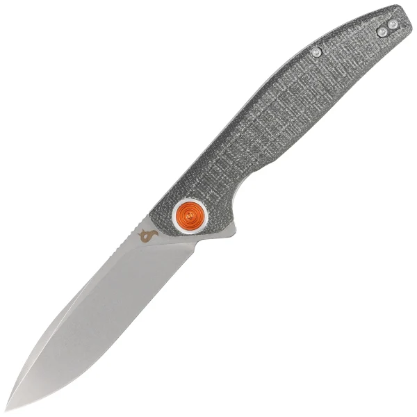 Nóż składany BlackFox Artia Green G10, Stone Washed D2 by Grigorii Matveev (BF-765 OD)-1