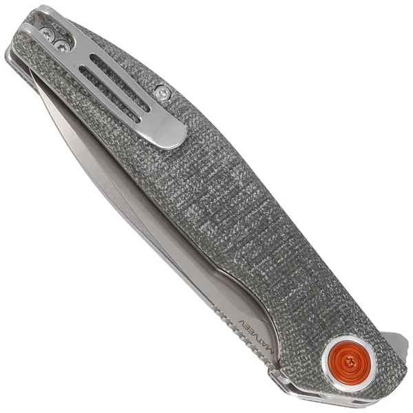 Nóż składany BlackFox Artia Green G10, Stone Washed D2 by Grigorii Matveev (BF-765 OD)-2