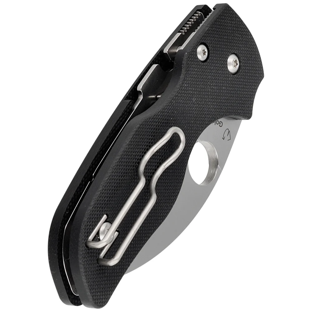Nóż składany Spyderco Lil' Native Black G10, Satin CPM S30V by Eric Glesser (C230GPWC) 5 Nóż składany Spyderco Lil’ Native Black G10, Satin CPM S30V by Eric Glesser (C230GPWC)