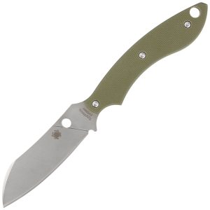 Nóż Spyderco Stok Drop Point Olive Drab G10, Satin 8Cr13MoV by Sjoerd Stok (FB50GOD)-1