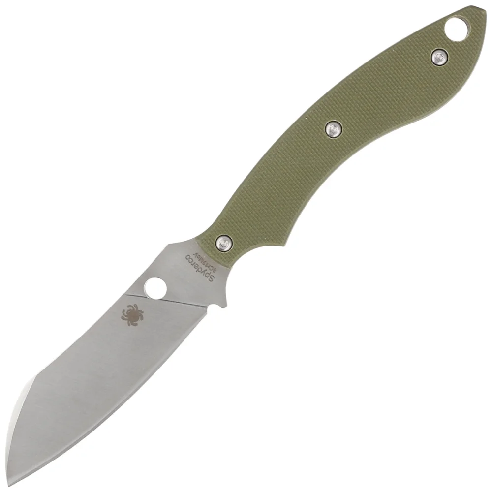 Nóż Spyderco Stok Drop Point Olive Drab G10, Satin 8Cr13MoV by Sjoerd Stok (FB50GOD) 1 Nóż Spyderco Stok Drop Point Olive Drab G10, Satin 8Cr13MoV by Sjoerd Stok (FB50GOD)