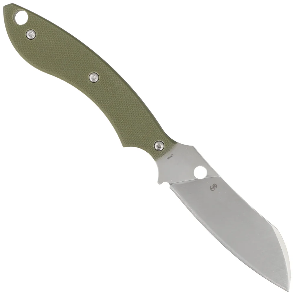 Nóż Spyderco Stok Drop Point Olive Drab G10, Satin 8Cr13MoV by Sjoerd Stok (FB50GOD) 3 Nóż Spyderco Stok Drop Point Olive Drab G10, Satin 8Cr13MoV by Sjoerd Stok (FB50GOD)