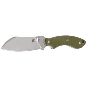 Nóż Spyderco Stok Drop Point Olive Drab G10, Satin 8Cr13MoV by Sjoerd Stok (FB50GOD)-2