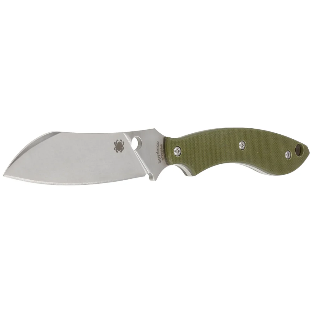 Nóż Spyderco Stok Drop Point Olive Drab G10, Satin 8Cr13MoV by Sjoerd Stok (FB50GOD) 2 Nóż Spyderco Stok Drop Point Olive Drab G10, Satin 8Cr13MoV by Sjoerd Stok (FB50GOD)