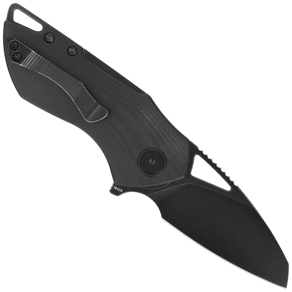 Nóż składany Bestech Riverstone Black G10, Black Stonewashed 154CM by Frank Grissom (BL03C)-2