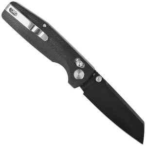 Nóż składany Bestech Slasher Black Micarta, Black Stonewashed D2 (BG43A-2)-2