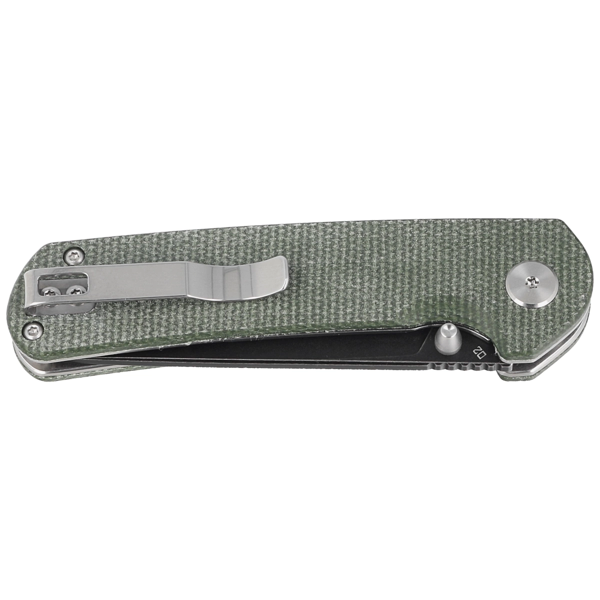 Nóż składany Bestech Sledgehammer Green Micarta, Black Stonewashed D2 (BG31B-2)-4
