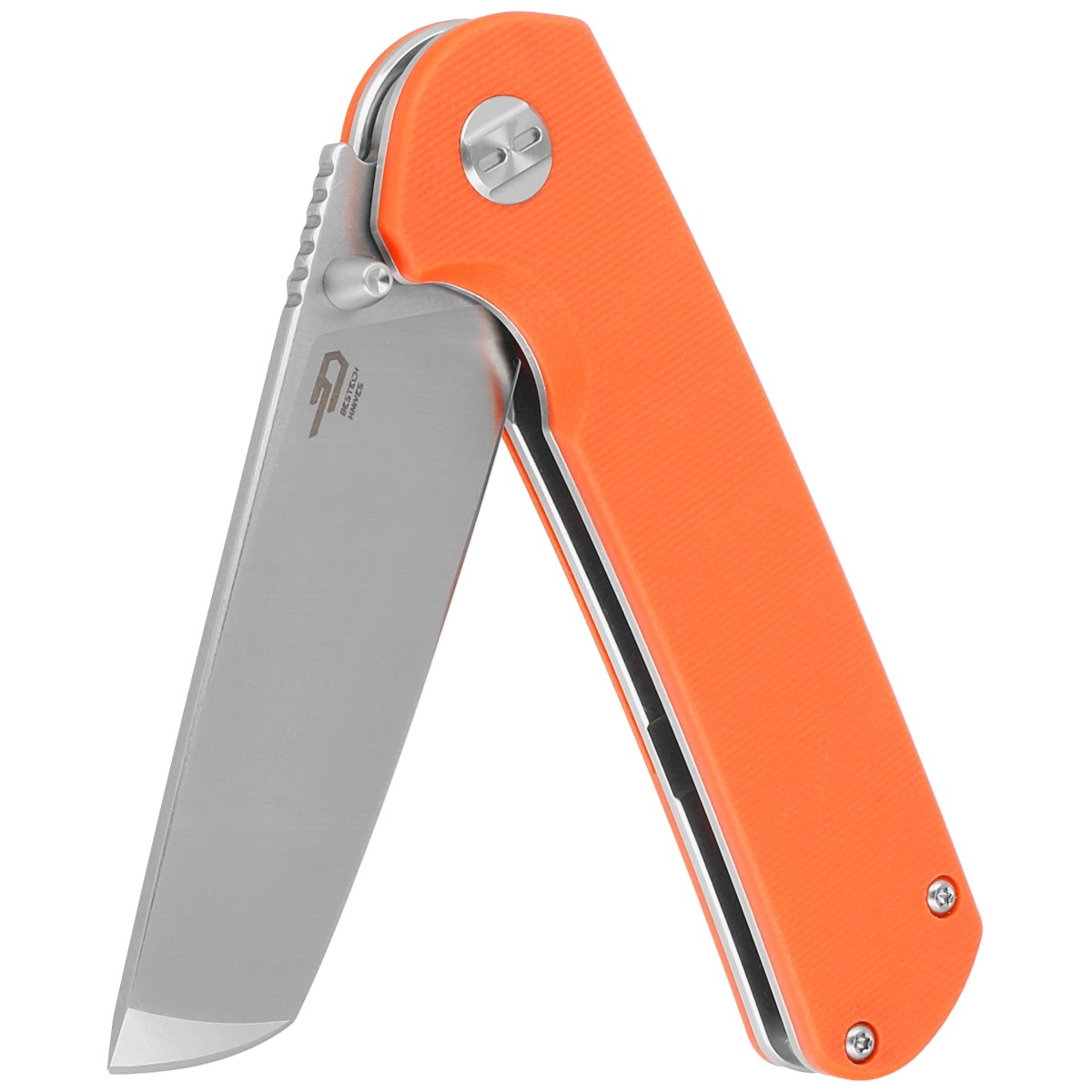 Nóż składany Bestech Sledgehammer Orange G10, Satin / Stonewashed D2 (BG31A-1)-3