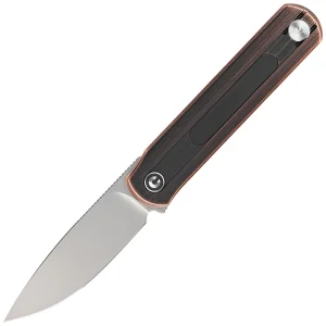 Nóż składany Civivi Foldis Copper, Silver Bead Blasted Nitro-V Blade by Ostap Hel (C21044-1)-1