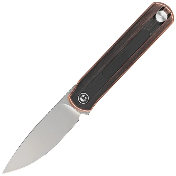 Nóż składany Civivi Foldis Copper, Silver Bead Blasted Nitro-V Blade by Ostap Hel (C21044-1)-1