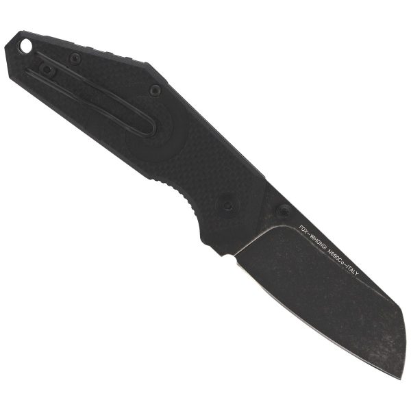 Nóż składany FOX Kea Black G10, Black Stonewashed N690Co by Jared Wihongi (FX-650)-3