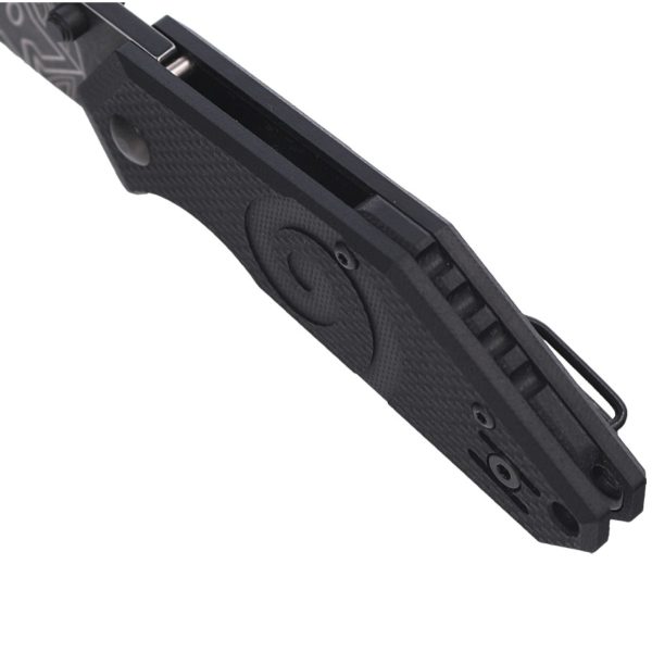Nóż składany FOX Kea Black G10, Black Stonewashed N690Co by Jared Wihongi (FX-650)-4