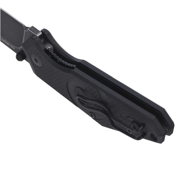 Nóż składany FOX Kea Black G10, Black Stonewashed N690Co by Jared Wihongi (FX-650)-5
